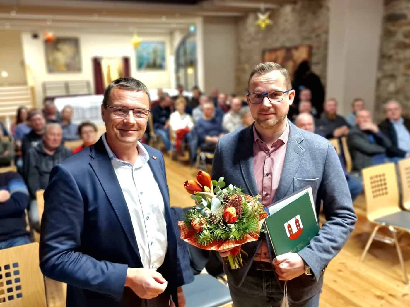 Carsten Hahn ist neuer Bürgermeister von Wilsdruff