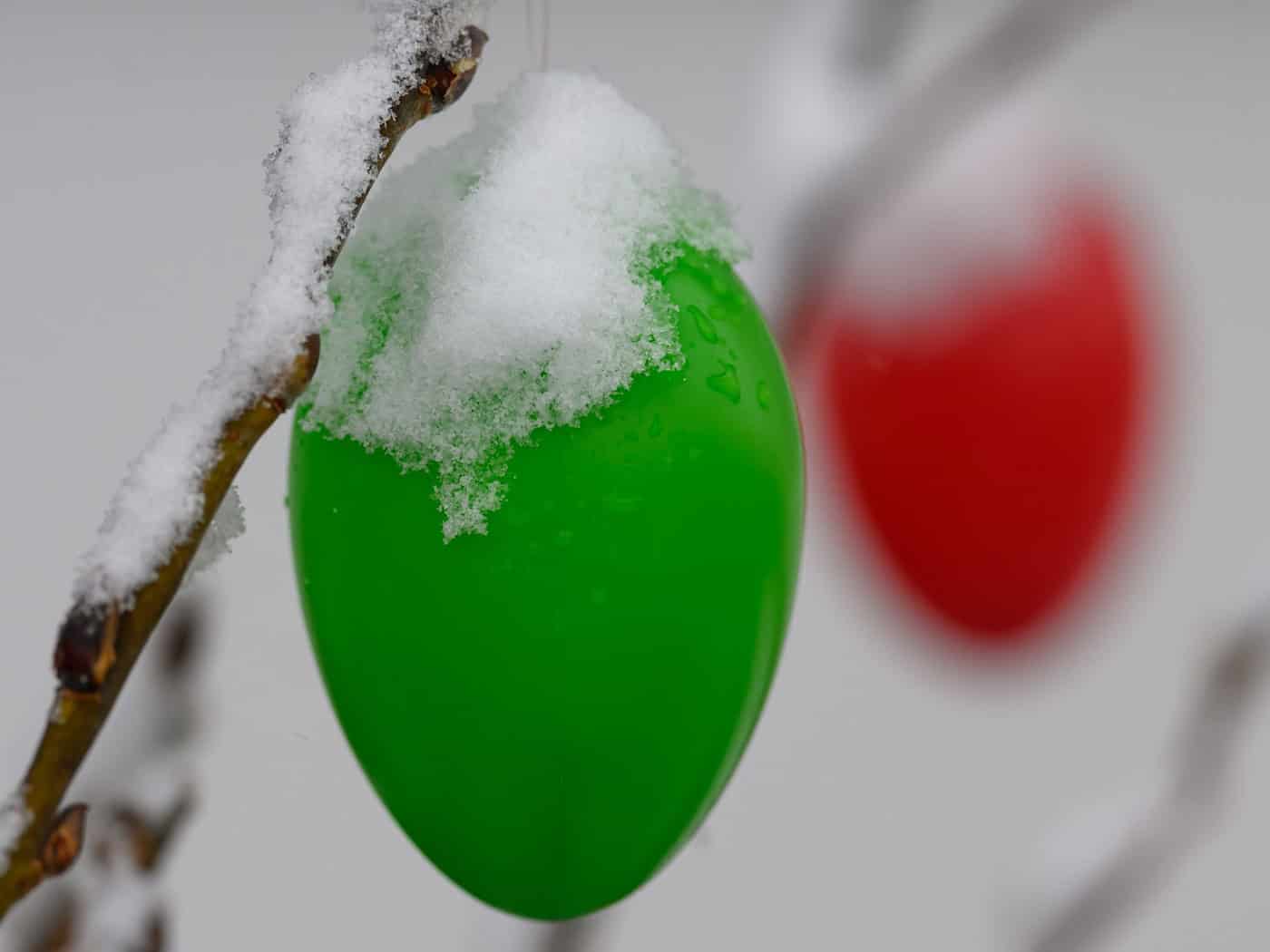 Schnee zu Ostern - April-Wetterlage könnte es möglich machen