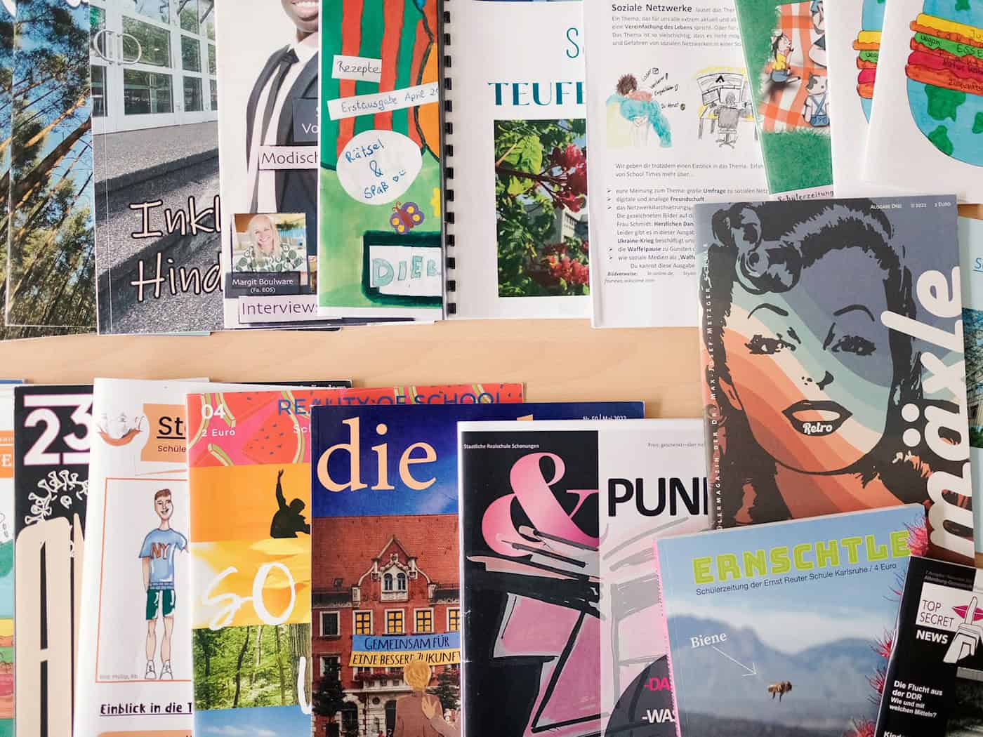 Ayudas a la creación de periódicos escolares en Sajonia