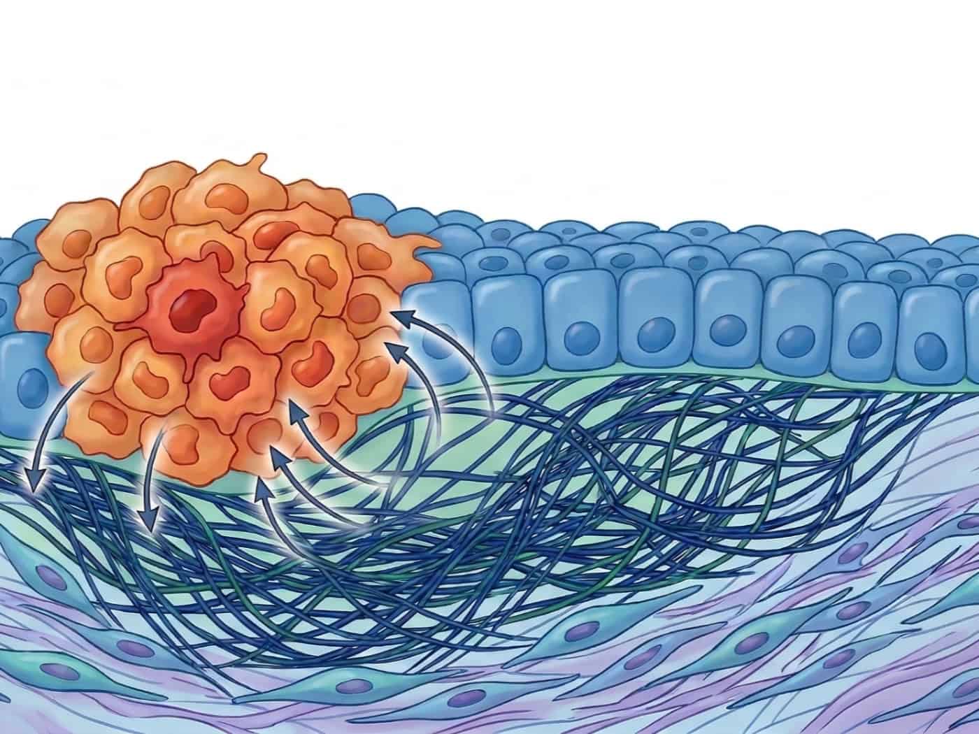 It is not only genes that determine whether a tumor grows: connective tissue and fibroblasts play an active role from the very beginning.