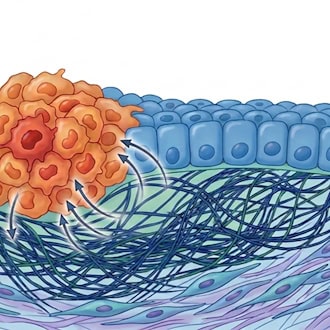 It is not only genes that determine whether a tumor grows: connective tissue and fibroblasts play an active role from the very beginning.