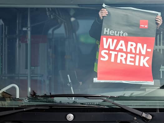 Warnstreiks im Regionalverkehr