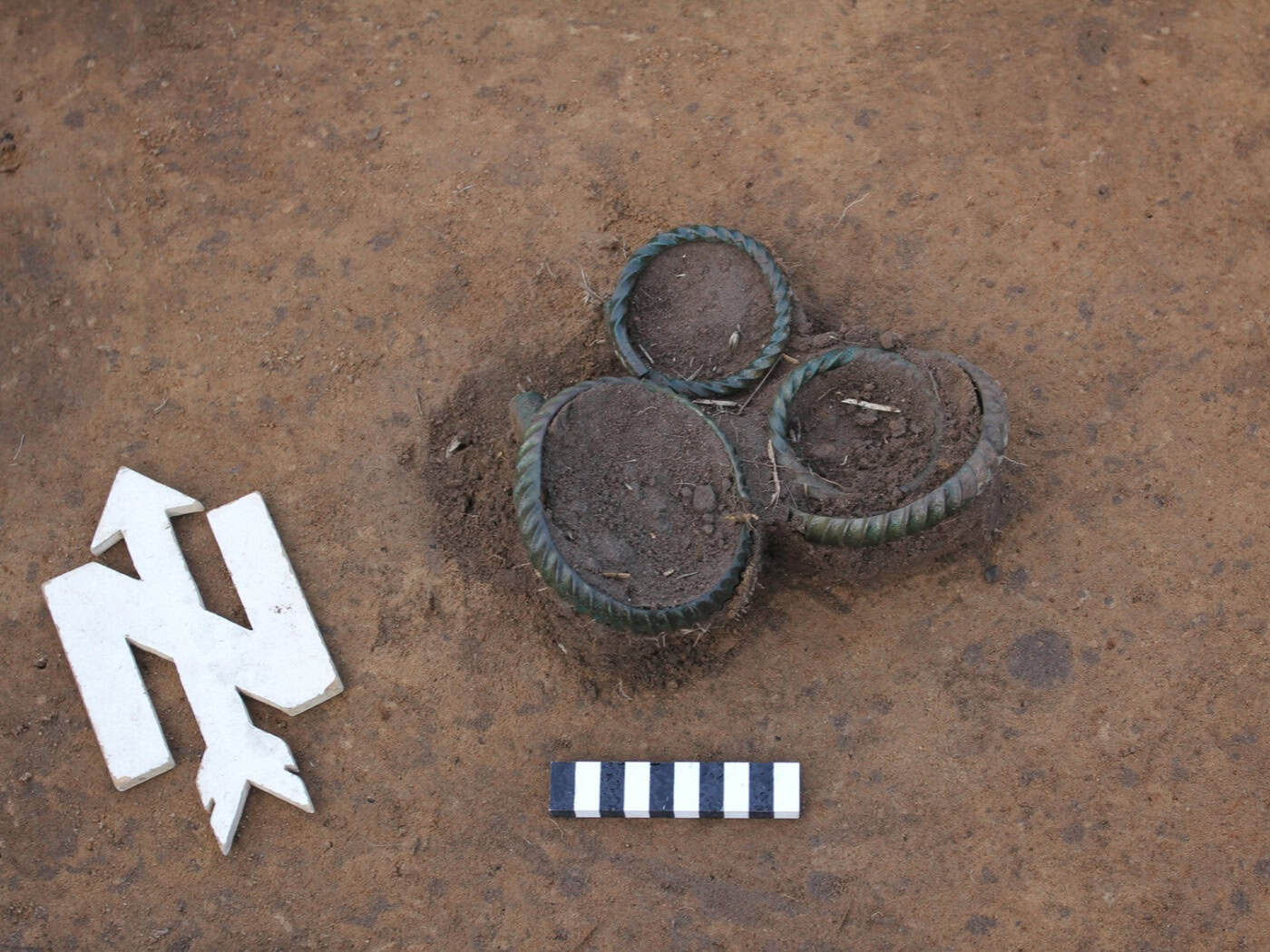 3300 Jahre alte Bronzeringe bei Wilschdorf entdeckt