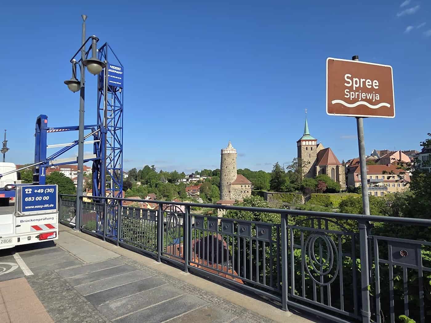 Sonderprüfung der Bautzener Friedensbrücke 