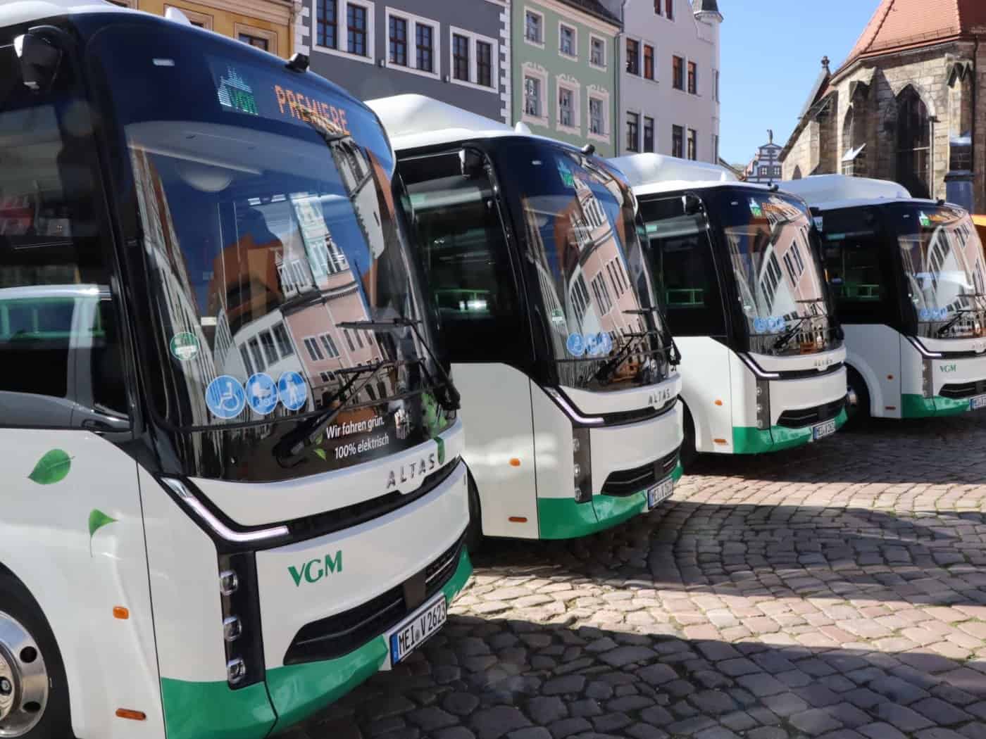 Wie grün ist der ÖPNV im Landkreis Meißen?