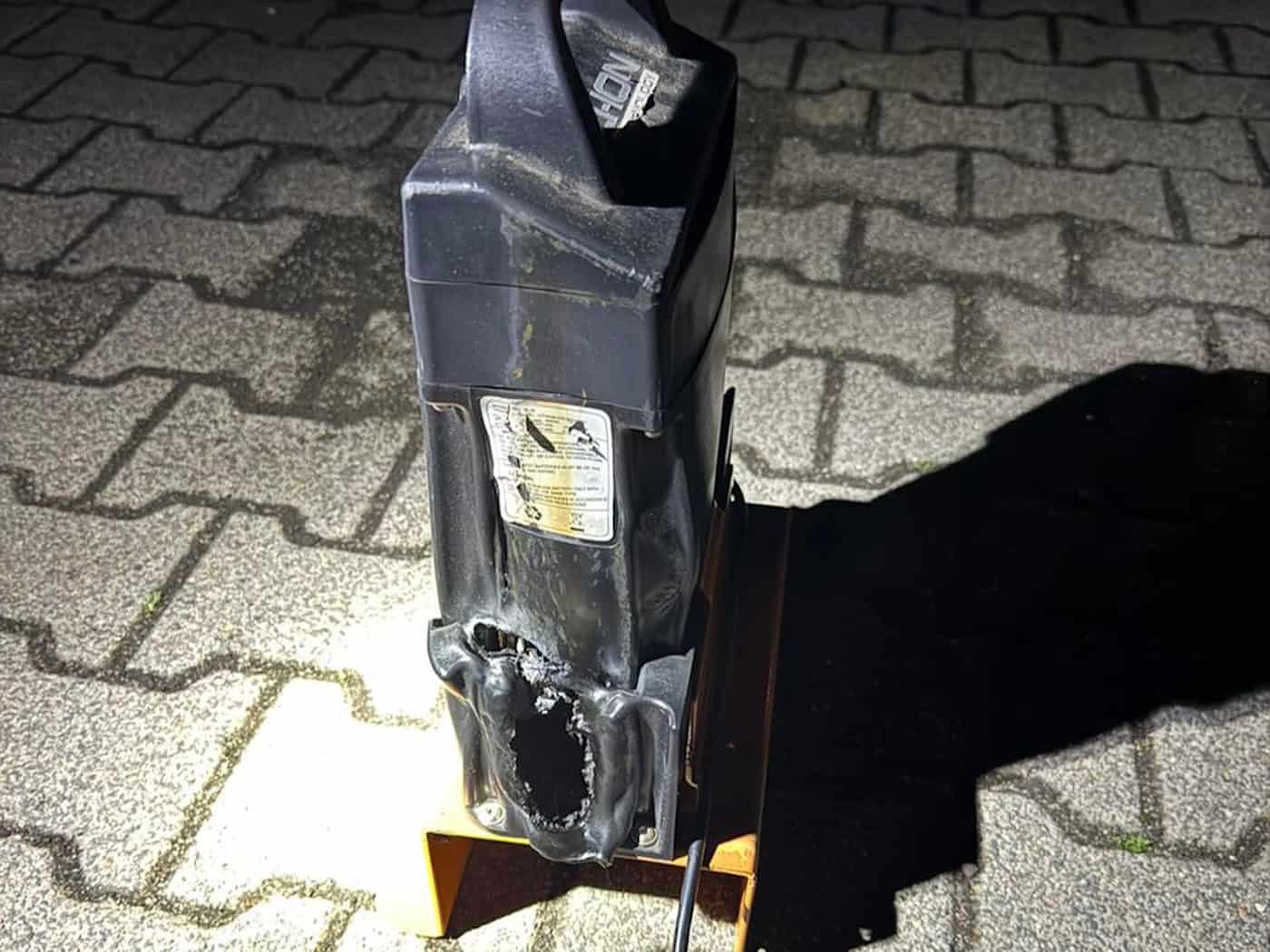 Defekter Akku löst Feuerwehreinsatz in Mehltheuer aus