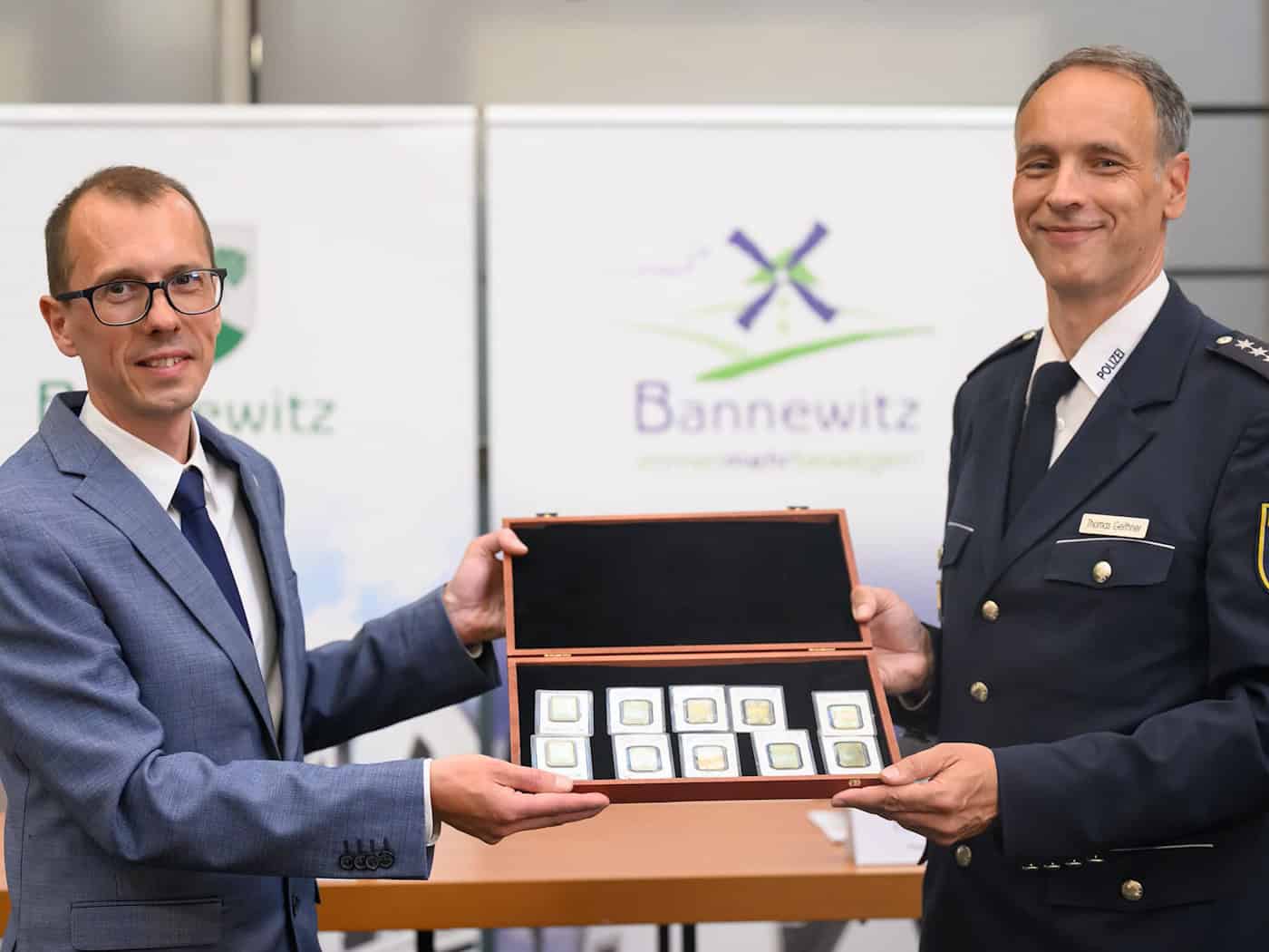 Bannewitzer Goldschatz an Vereine überreicht
