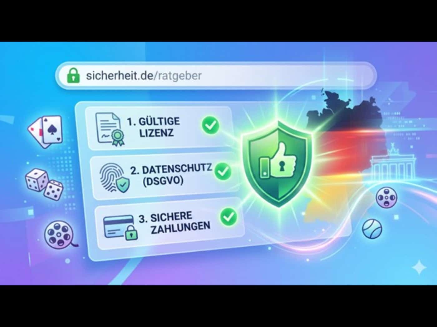 Sicherheitscheck für Online-Plattformen: Gültige Lizenz, Datenschutz, sichere Zahlungen