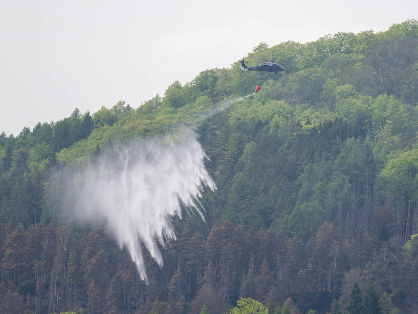 Brand in Böhmischer Schweiz: Sachsen sieht sich gerüstet