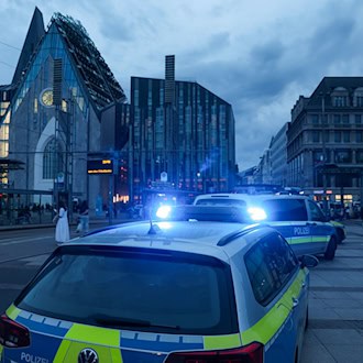 Gedenken an der Uni nach Amokfahrt in Leipzig