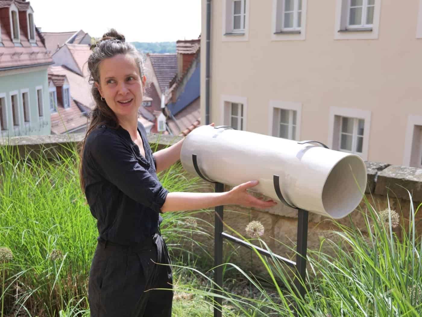 Neues Kunstwerk verbindet Porzellan mit Meißens Untergrund