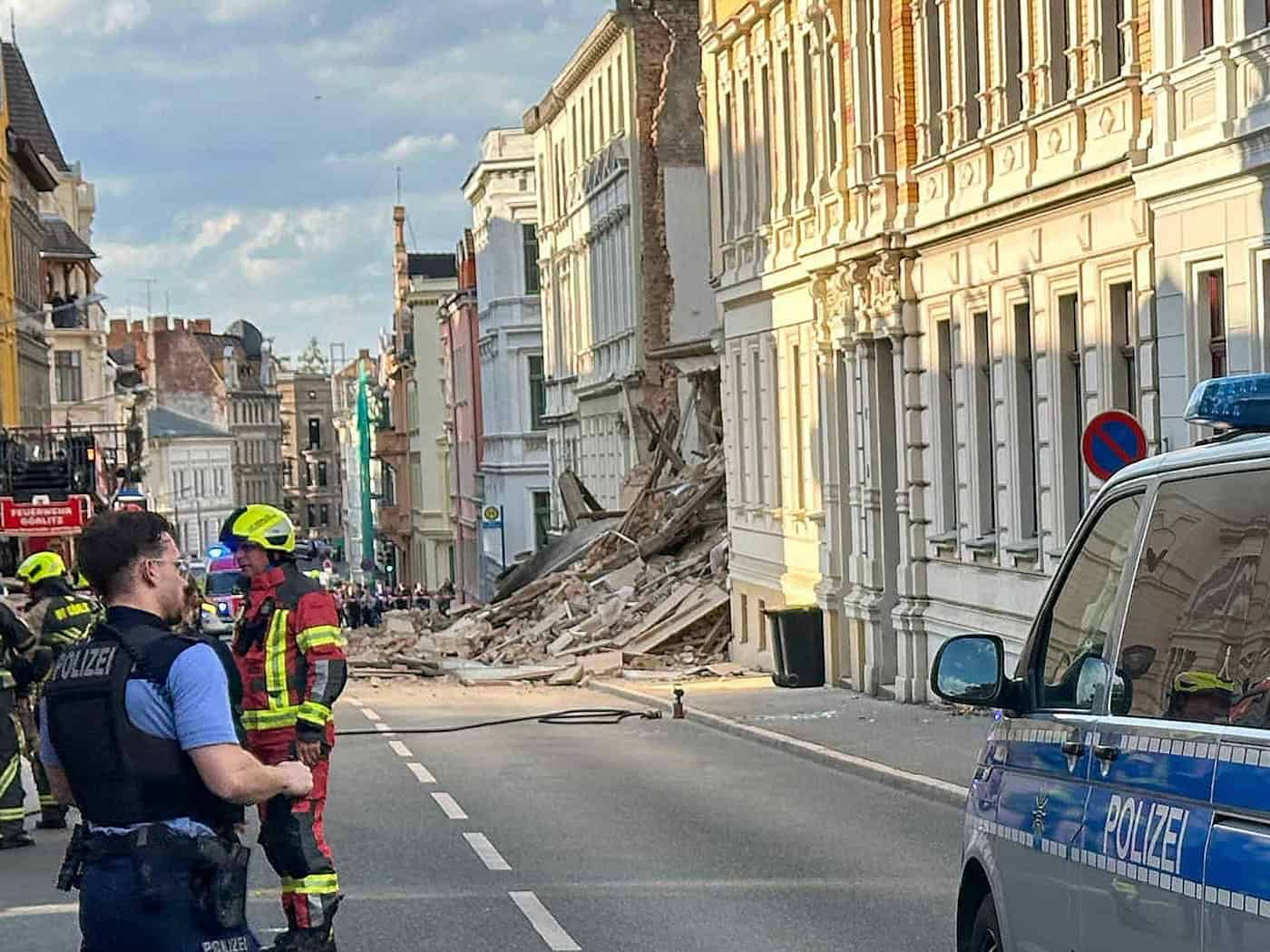Haus in Görlitz eingestürzt - Tote oder Verletzte?