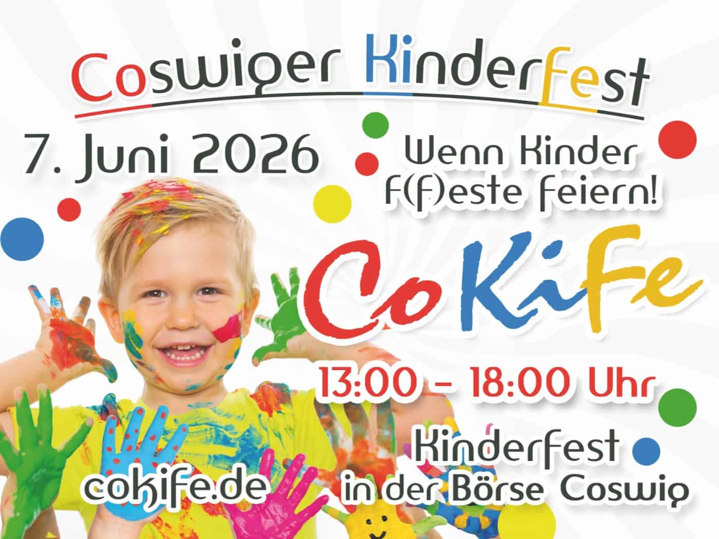 Coswig feiert Kinderfest in der Börse