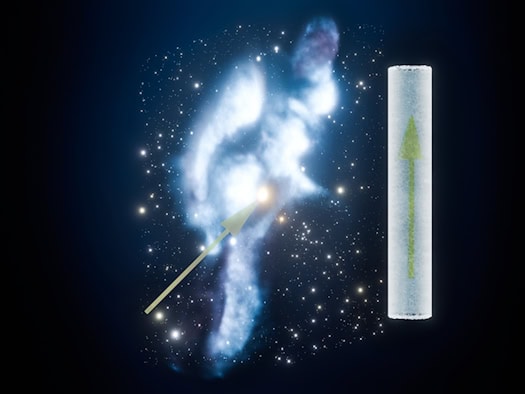 Kosmische Reise: Das Sonnensystem durchquert die Lokale Interstellare Wolke – ihre Spur ist im Eis der Antarktis eingefroren.
