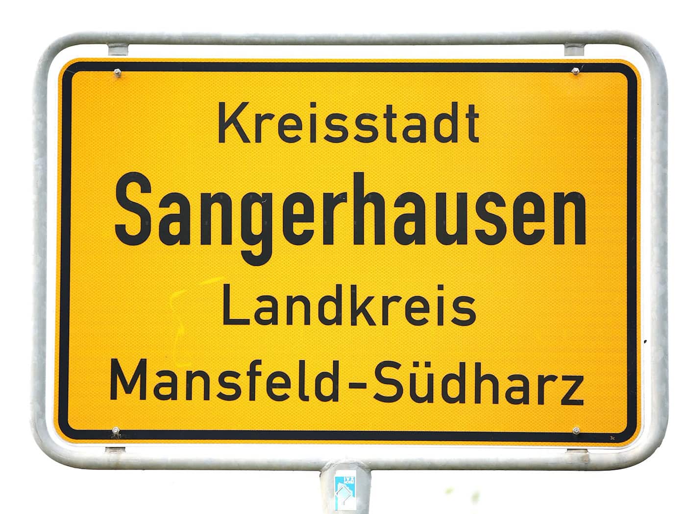 Possible location of armaments in Sangerhausen