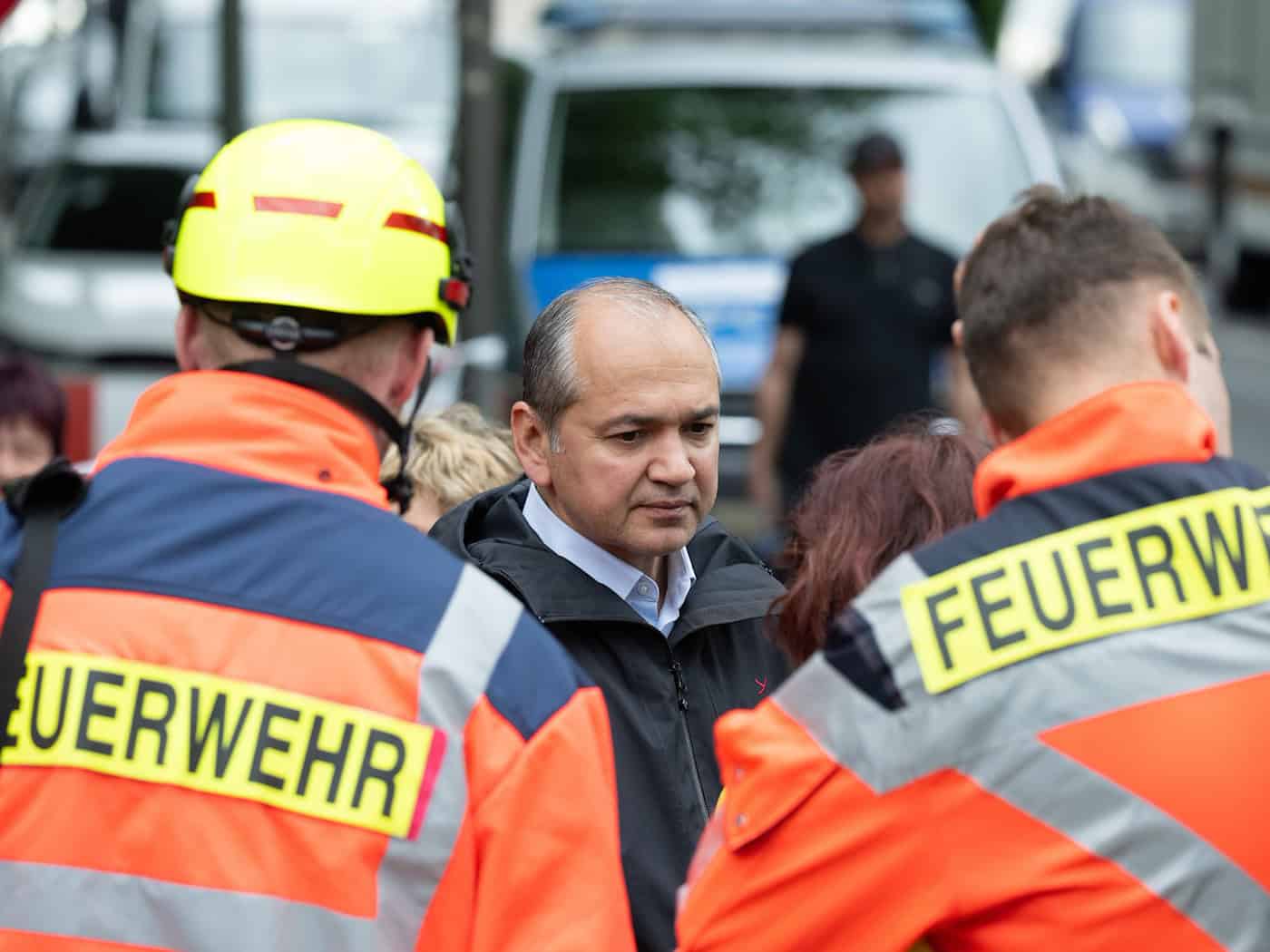 Mutter dankt Helfern nach Einsturz in Görlitz