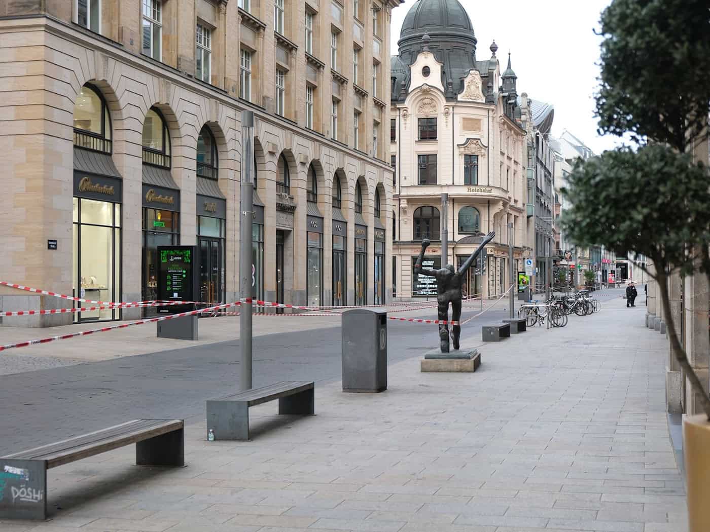Nach Amokfahrt in Leipzig: Grimmaische Straße wieder offen