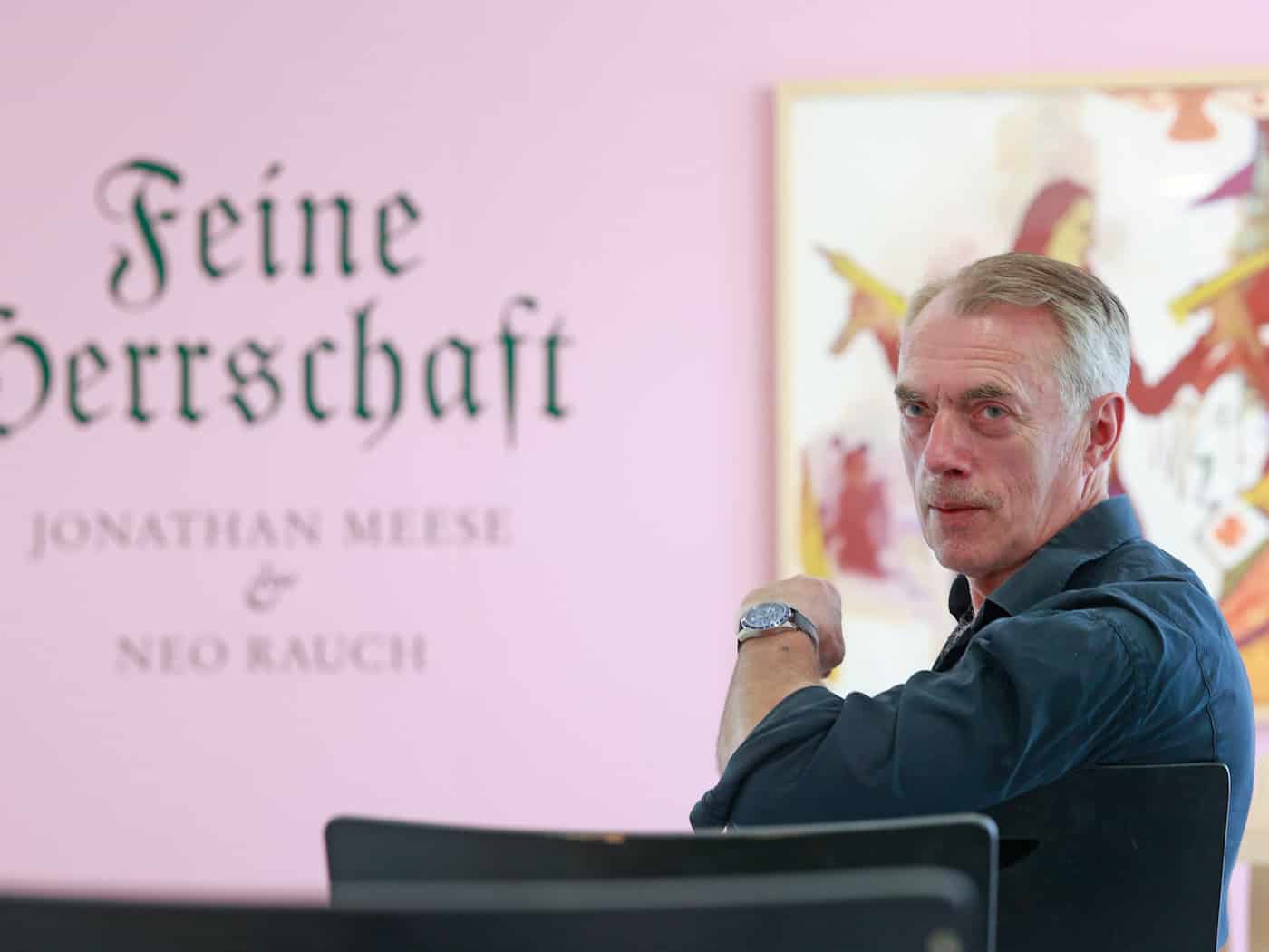 Neo Rauch and Jonathan Messe show joint works