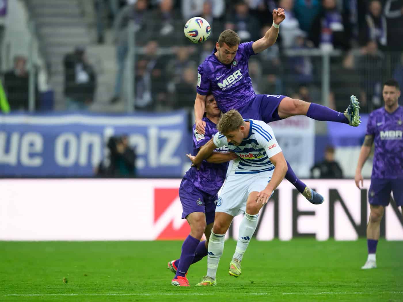 Reconciliation on the last home matchday: Aue annoys Duisburg