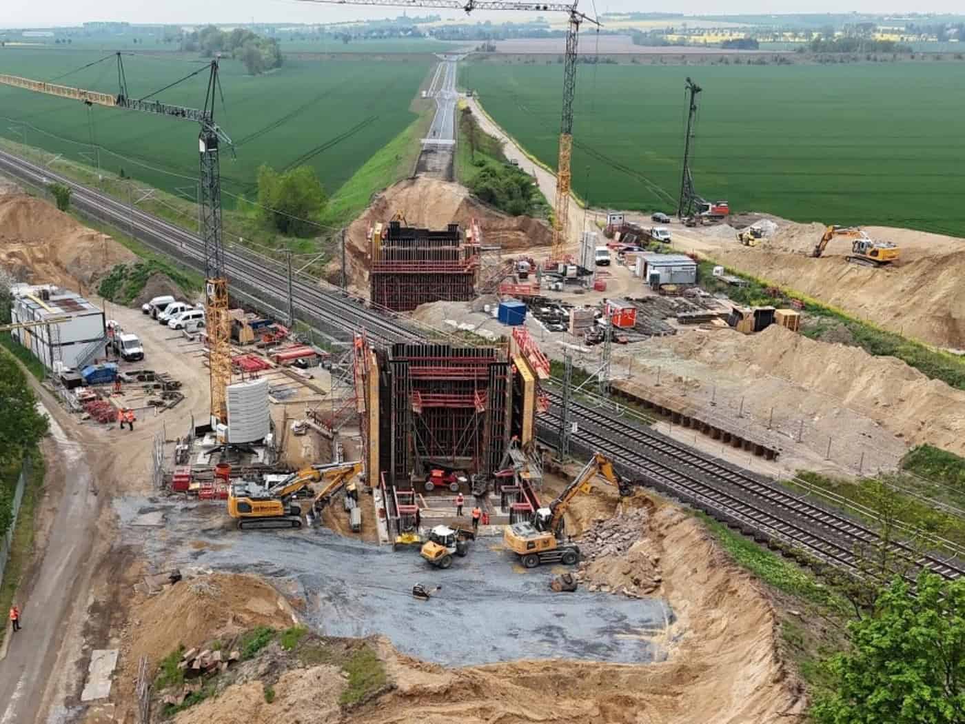 B 101 Brückenbau: Großenhain erhält neue Stahlträger 