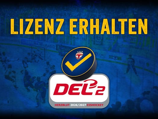 Lizenz für die DEL2-Saison 2026/2027 erteilt