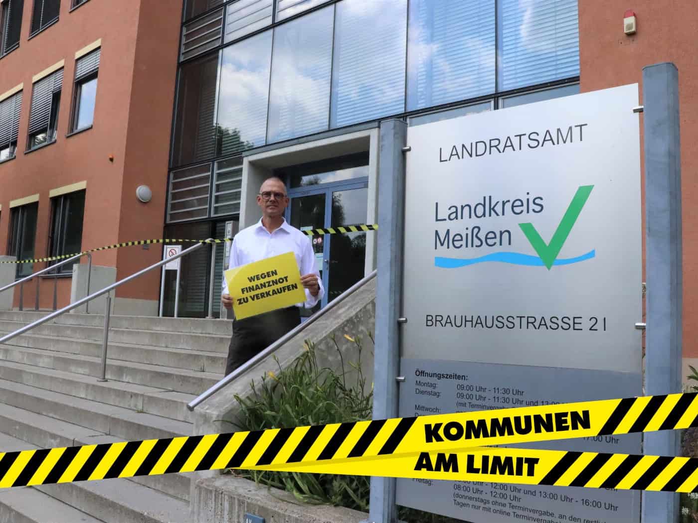 Kommunen am Limit: Landkreis Meißen fordert Hilfe von Bund und Ländern