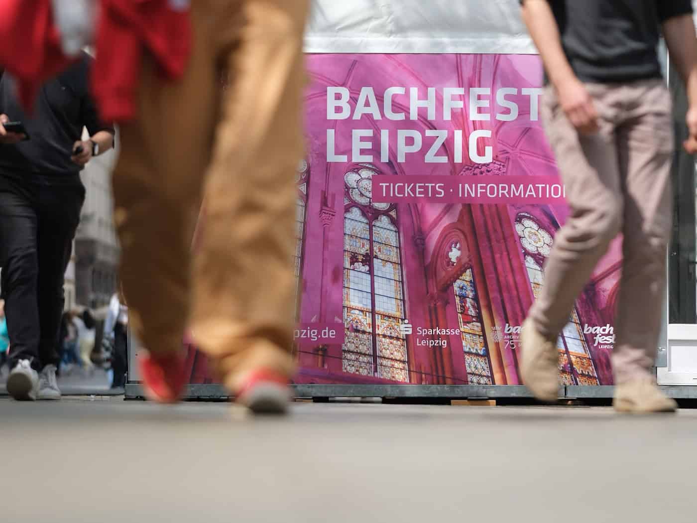 96 000 návštěvníků z 56 zemí na Bachově festivalu v Lipsku