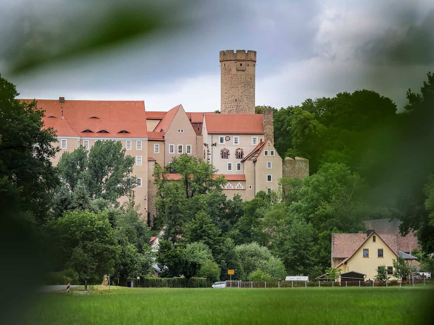 Destillierkolben auf Burg Gnandstein gefunden