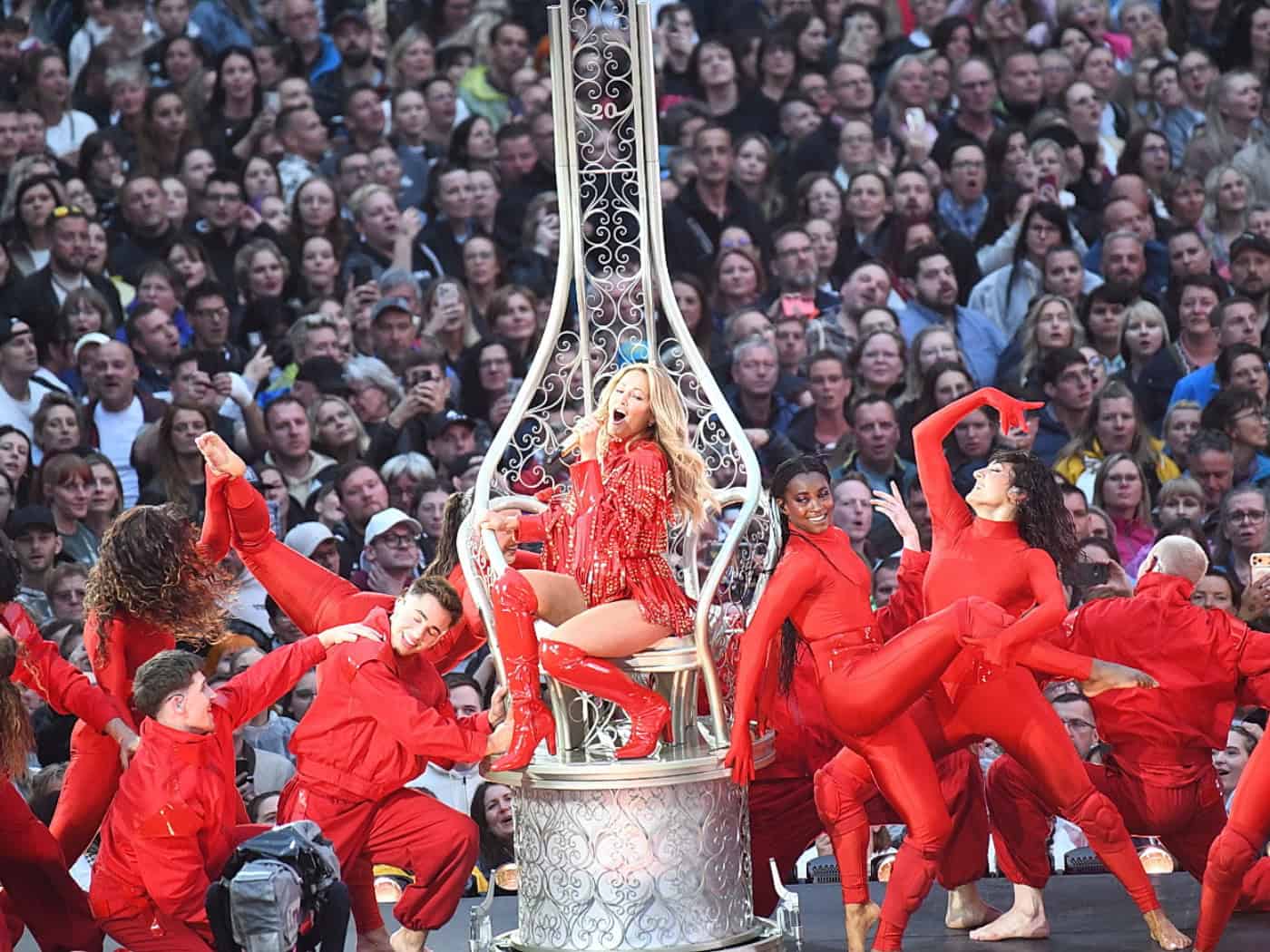 Helene Fischer beim Tourstart