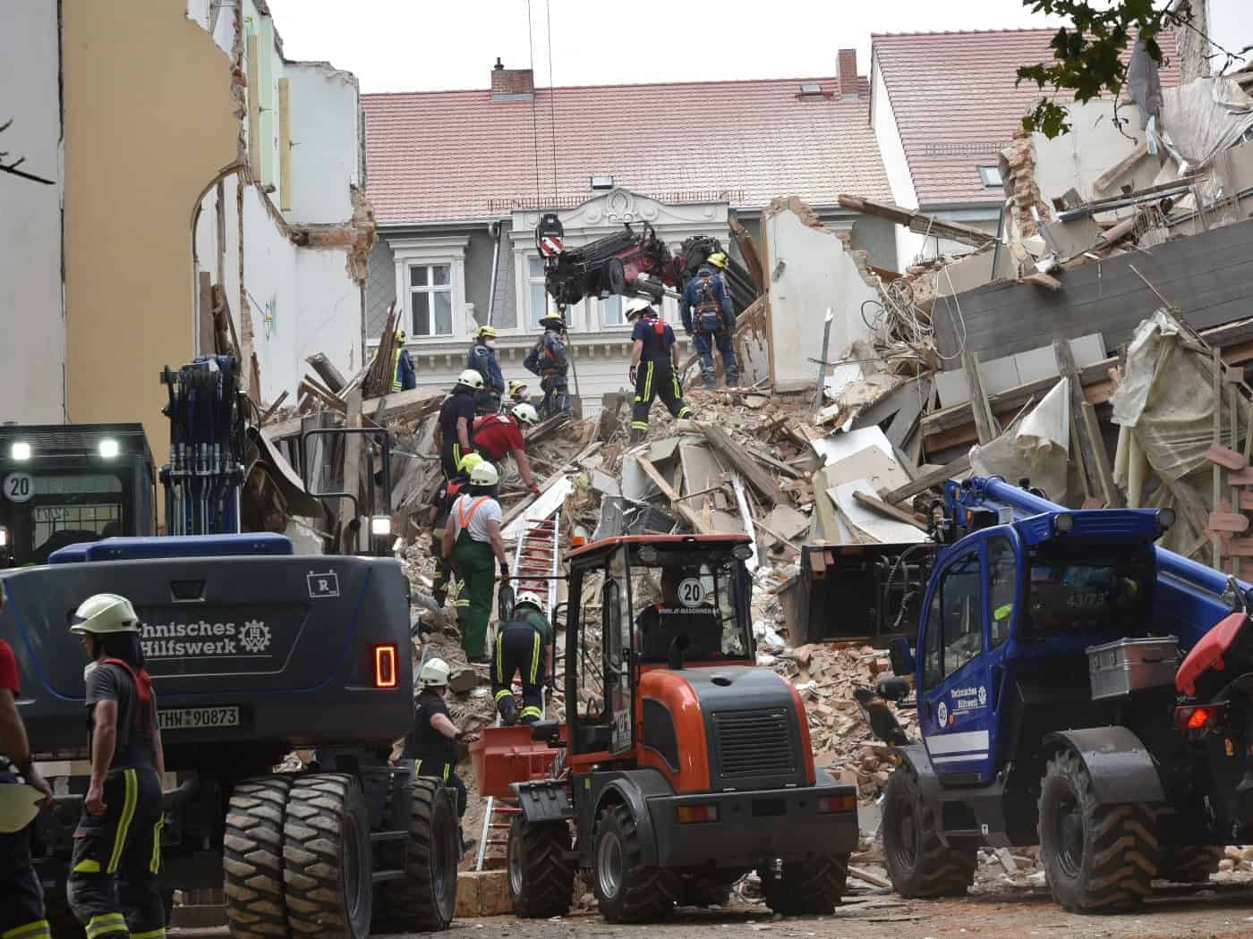 Kriminaltechnische Untersuchungen zum Hauseinsturz in Görlitz abgeschlossen