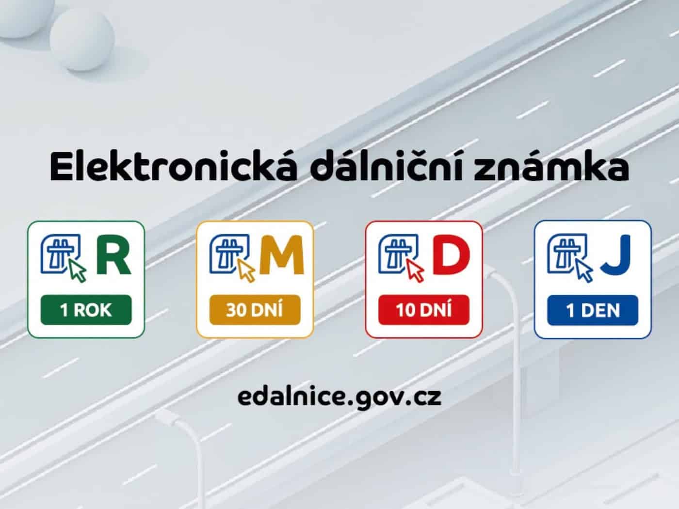 Tschechien: Autobahnvignetten-Shop zieht auf gov.cz um