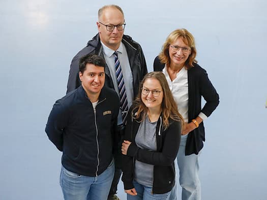 Working together on the AI of tomorrow: The EdgeVision team at Zittau/Görlitz University of Applied Sciences.