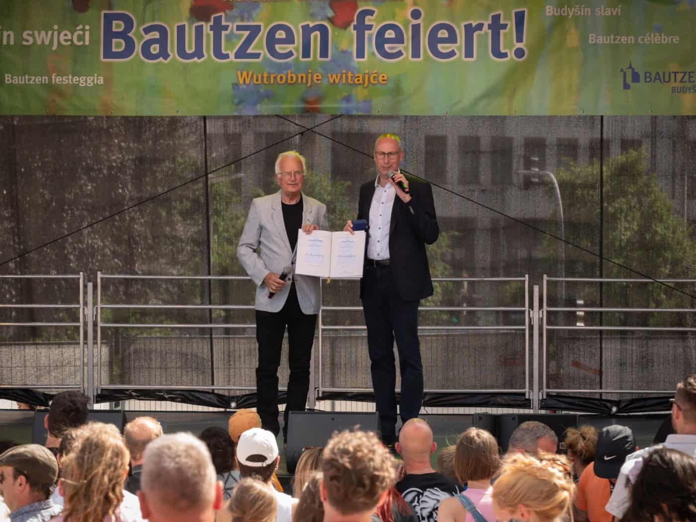 Ehrenwappen der Stadt Bautzen für Dietmar Stange
