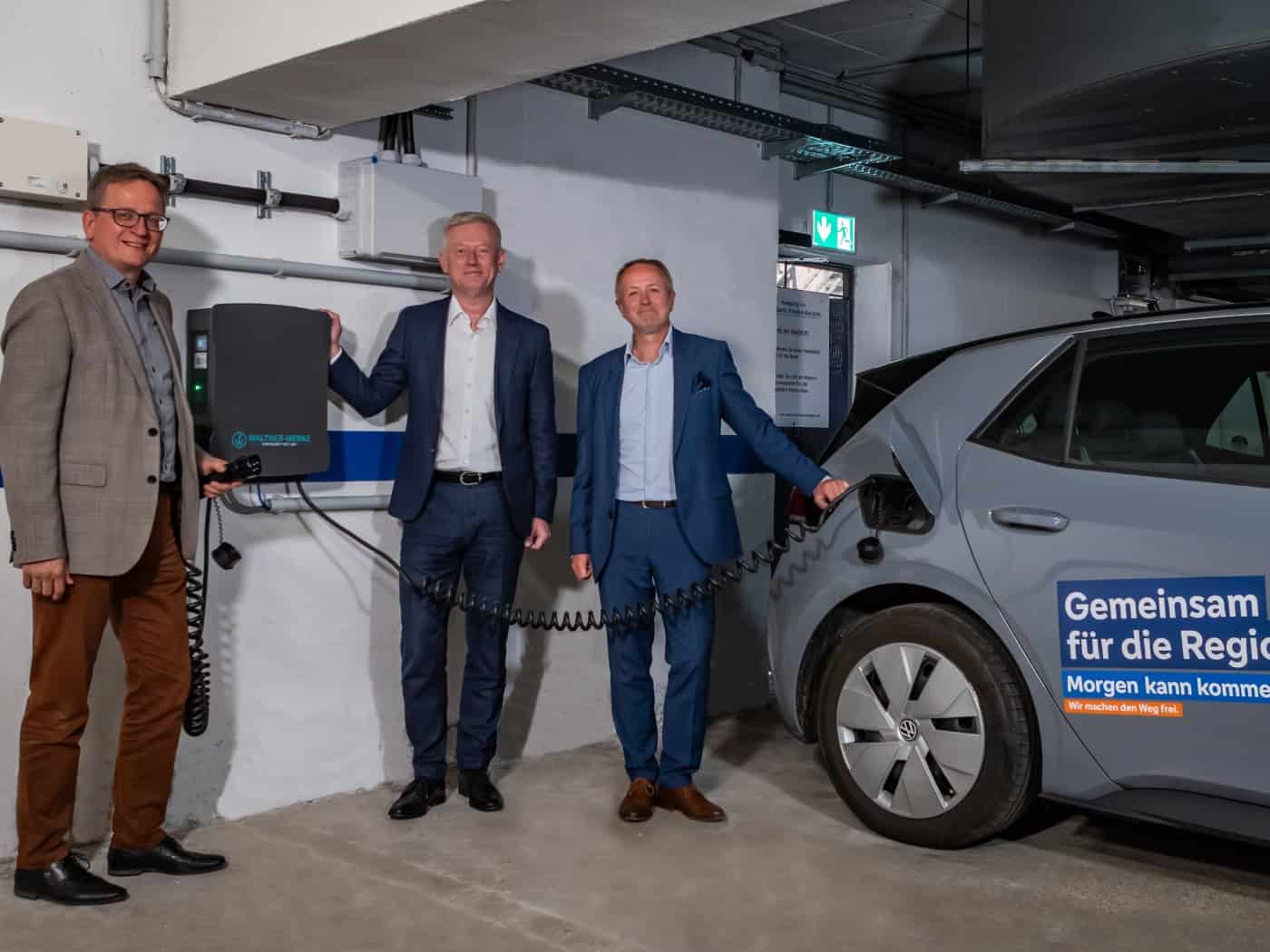 EWB und Volksbank Dresden-Bautzen setzen auf E-Mobilität