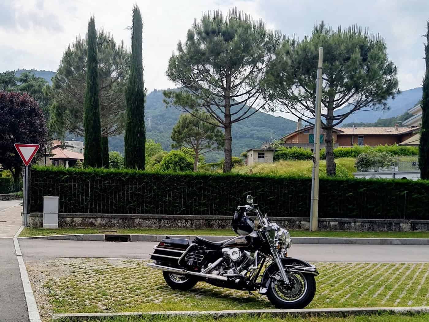 Harley in Weinböhla gestohlen und auf A4 gefunden