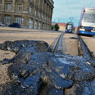Hitzeschäden: Keine Straßenbahnen in Leipzig bis Montagfrüh