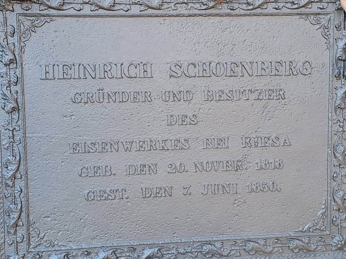 Riesa erinnert an Gründer der Stahlindustrie