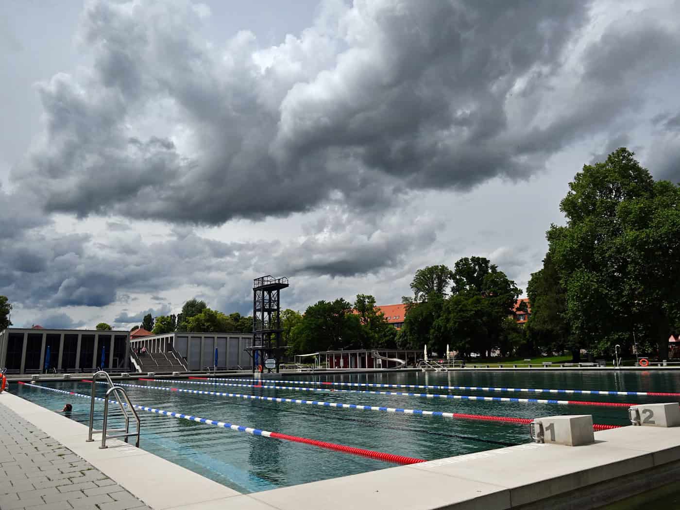 Regen und Gewitter am Wochenende