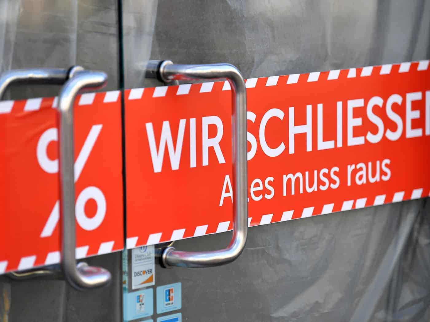 Sachsen mit weniger Firmenpleiten als der Bundesschnitt