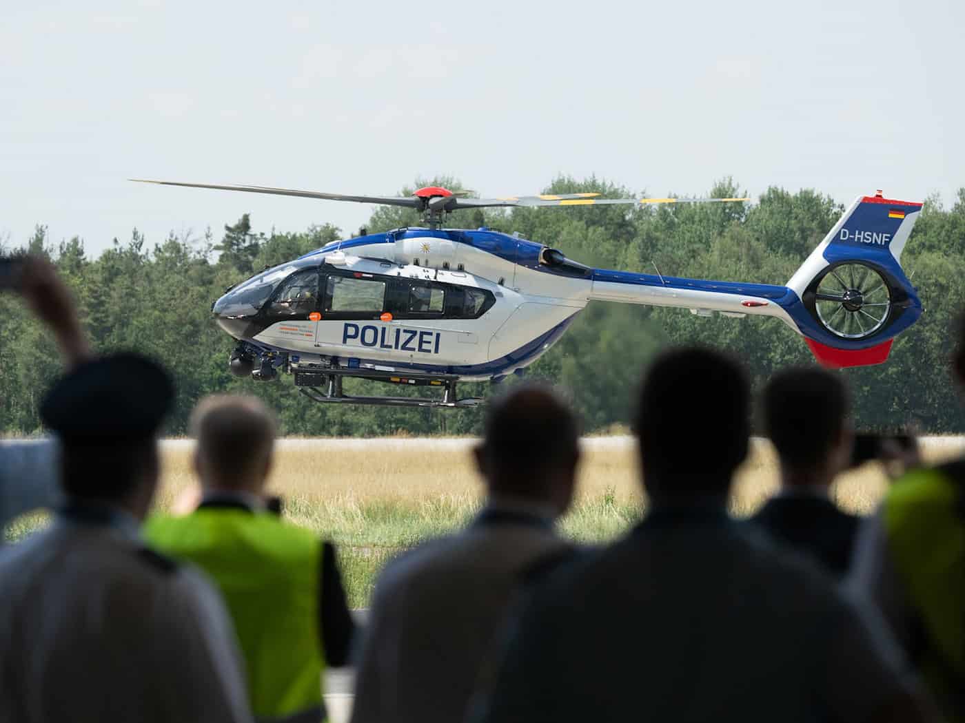Sachsens Polizei nimmt neue Hubschrauber in den Dienst