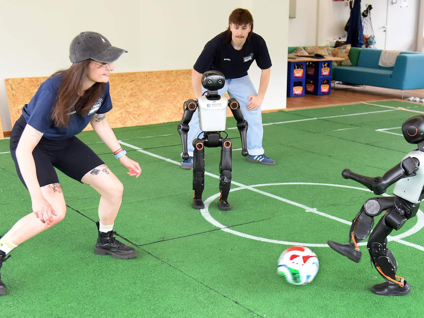 Schneller, stärker: Leipziger Robo-Kicker bereit für die WM