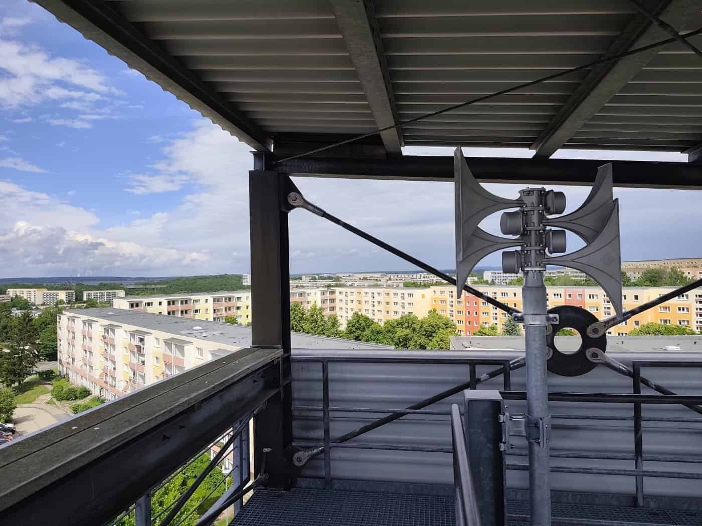 Bautzen baut Warnsystem aus: Zwei neue Sirenen gehen in Betrieb