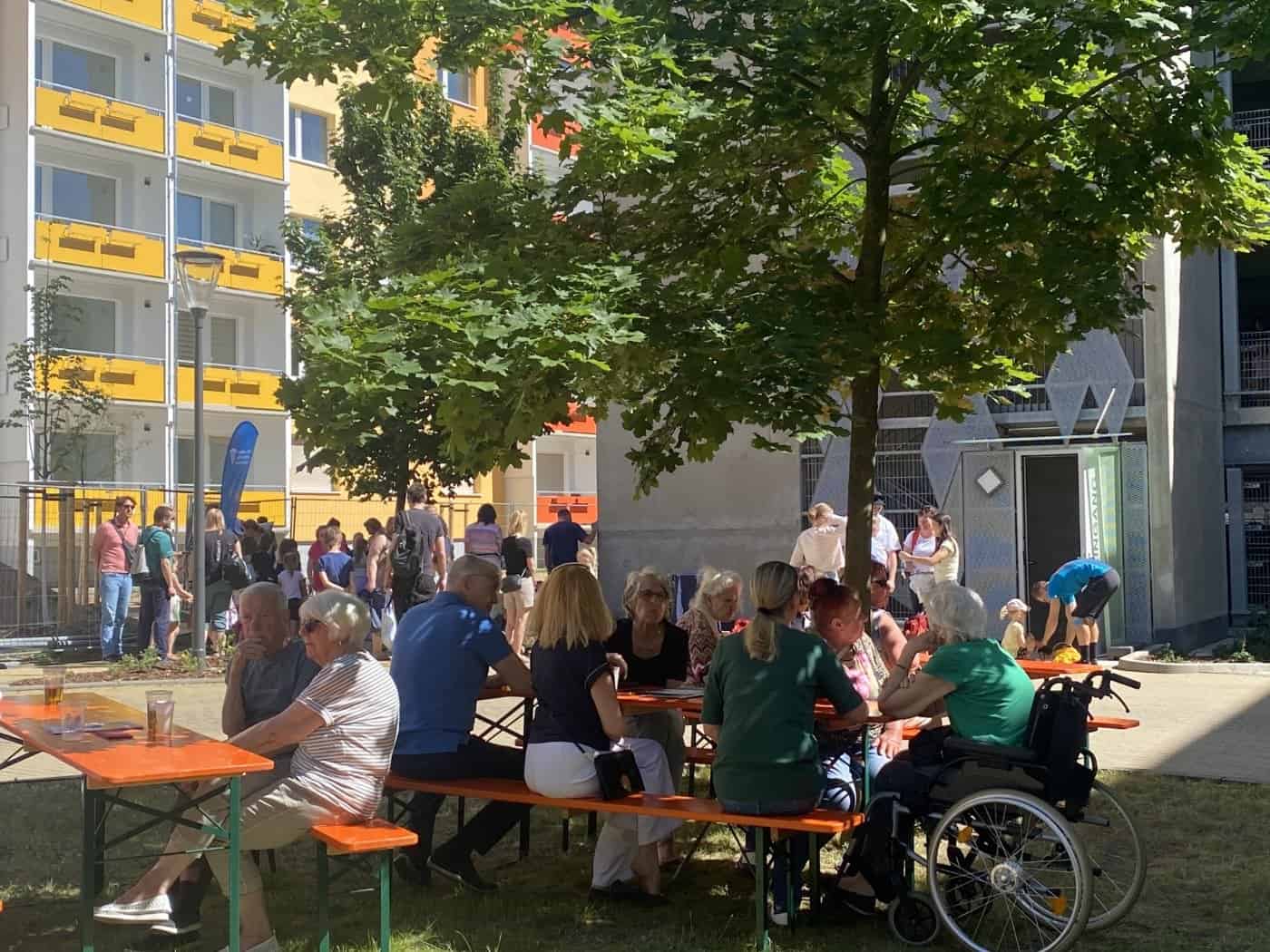 Coswiger Spitzgrund feiert großes Nachbarschaftsfest