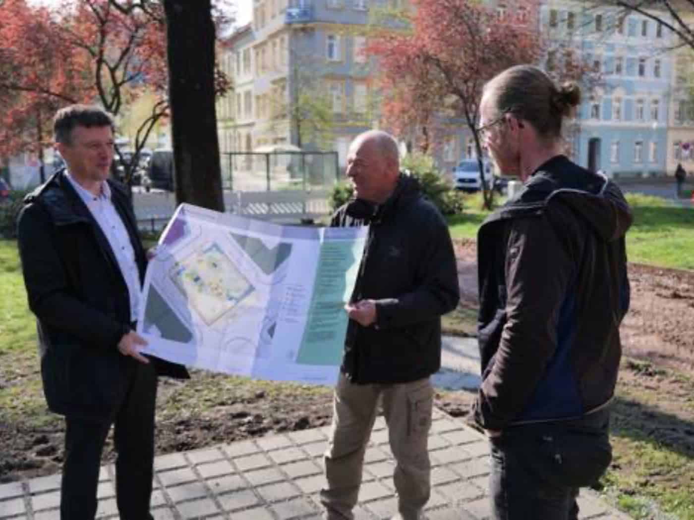 Wilhelm-Walkhoff-Platz in Meißen nach Sanierung freigegeben
