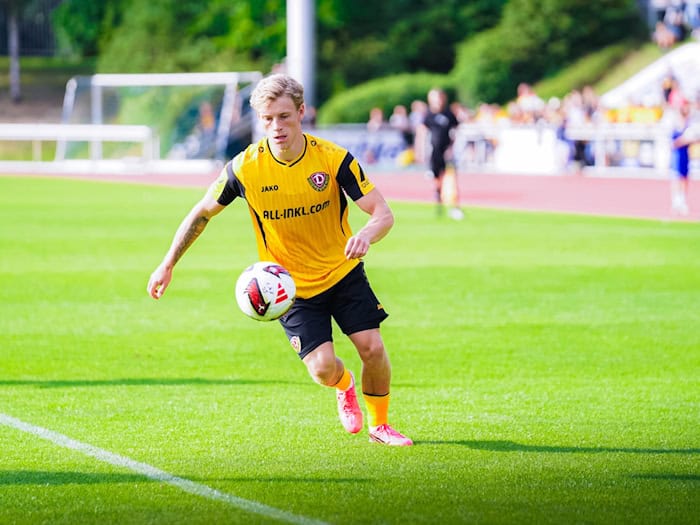     178 Tage später: Jonas Oehmichen feiert sein Dynamo-Comeback