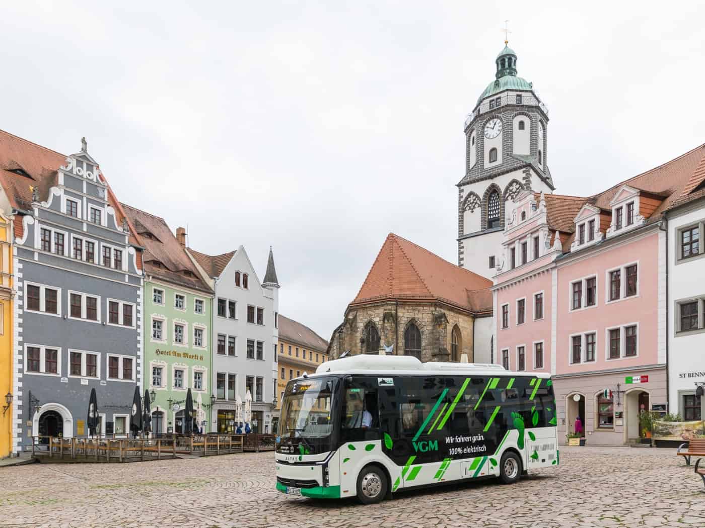 20 neue E‑Busse für den Landkreis Meißen