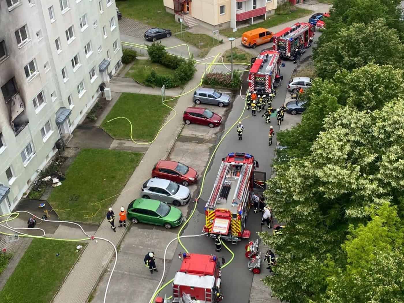 Akku-Defekt als Brandursache in Hainichen