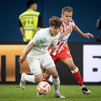Vladimir Lucic im Einsatz für Roter Stern Belgrad. Der geplante Wechsel des Offensivspielers zu Dynamo Dresden kommt nicht zustande.