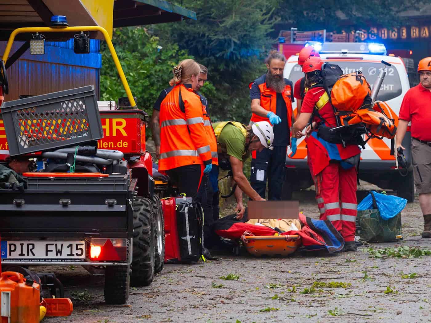 Nach Unwetter in Rathen: Keine Vermissten mehr gesucht
