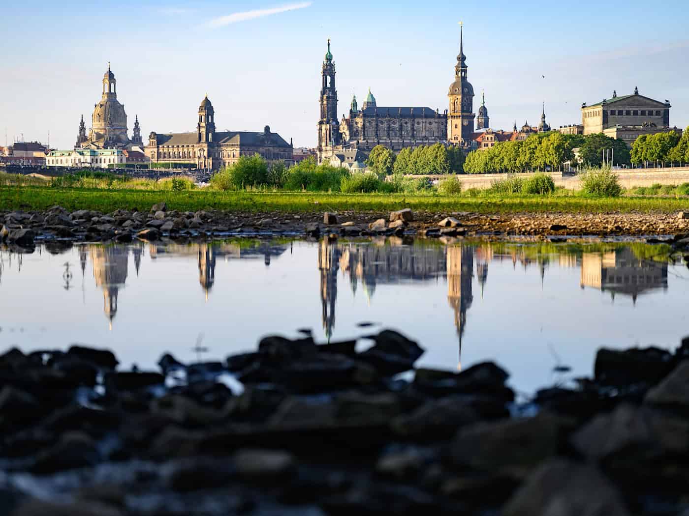 Rain Brings Relief as Water Levels in the Elbe Drop